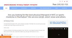 Desktop Screenshot of manhattanpainrelief.com